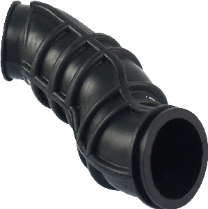 Automobile and locomotive air intake pipe